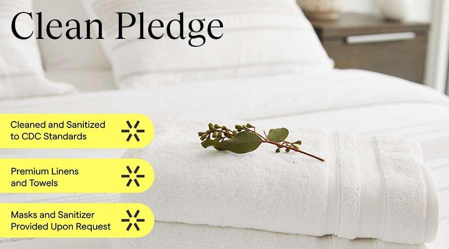 Sentral Michigan Avenue Aparthotel ชิคาโก สิ่งอำนวยความสะดวก รูปภาพ The Clean Pledge